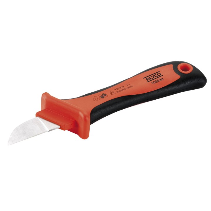 Cuchillo Para Electricista Con Funda Aislada VDE ALYCO