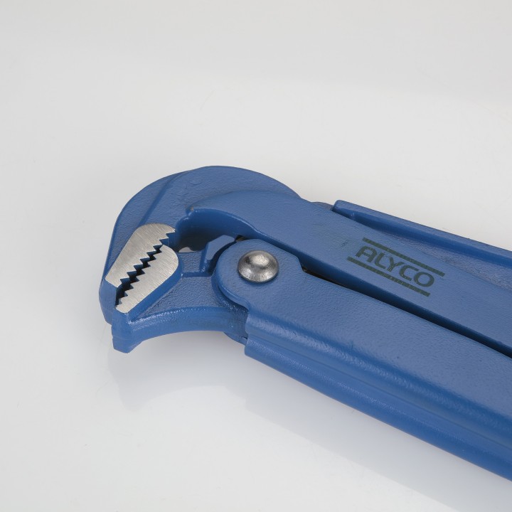 Llave Para Tubo Sueca 90º En Acero Forjado ALYCO