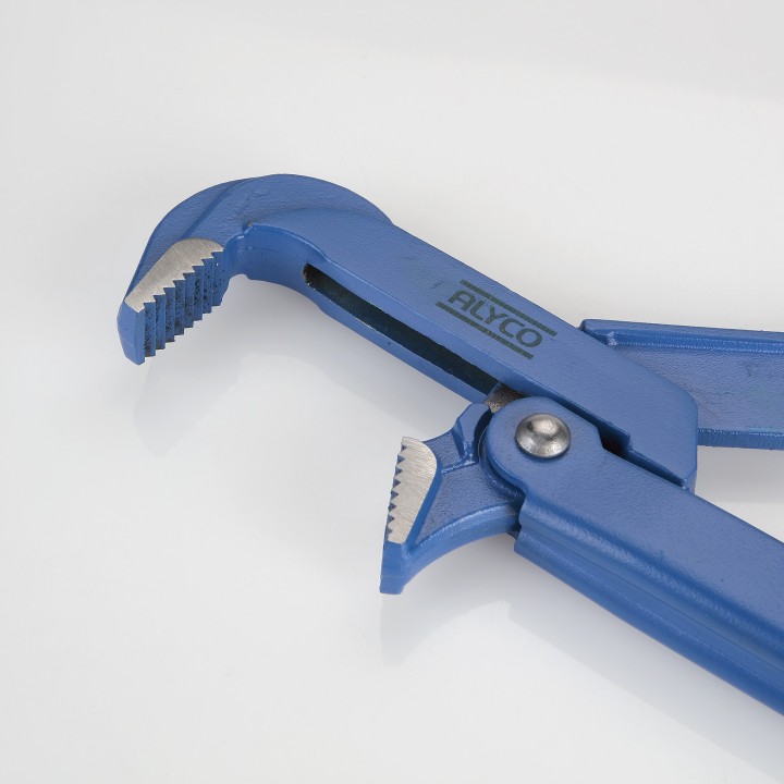Llave Para Tubo Sueca 90º En Acero Forjado ALYCO