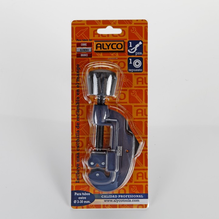 Cortatubos Cuerpo Aluminio Ø3-30 Mm ALYCO