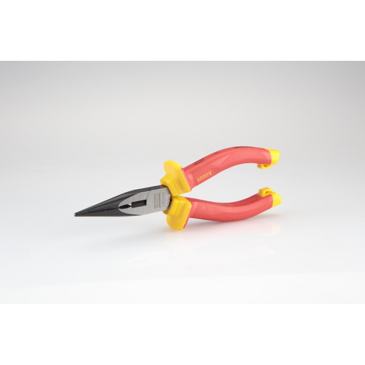 Alicate de Puntas Semi-redondas Aislado ALYCO ORANGE VDE 1000V
