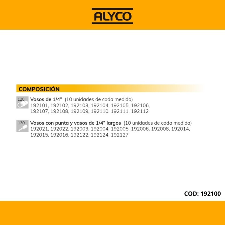 Expositor de Vasos de 1/4" 250 PZS