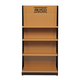 Expositor Góndola Simple Para Punto De Venta De 840 x 450 x 1600 mm