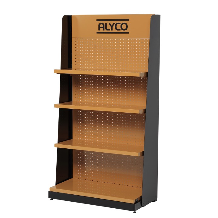 Expositor Góndola Simple Para Punto De Venta De 840 x 450 x 1600 mm