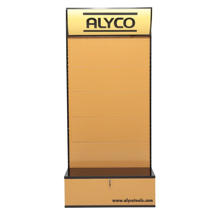 Expositor Mural Para Punto De Venta De 1000 x 450 x 2200 mm ALYCO