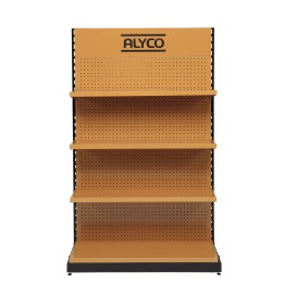 Expositor Góndola Doble Para Punto De Venta De 1000 x 840 x 1600 mm