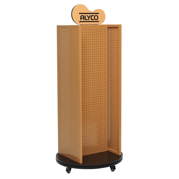 Expositor Giratorio Para Punto De Venta De 1670 x Ø700 mm ALYCO