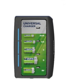 Cargador Baterías AAA AA C D 9V | MundoTaller