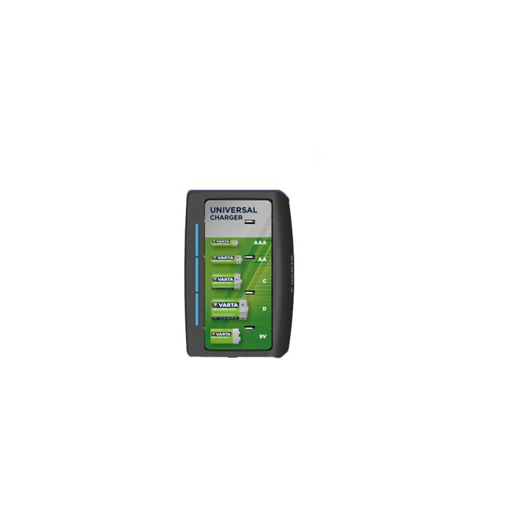 Cargador Baterías AAA AA C D 9V | MundoTaller