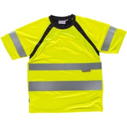 Camiseta Alta Visibilidad Amarrilla C2 | MundoTaller