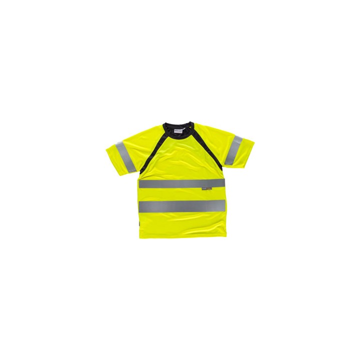 Camiseta Alta Visibilidad Amarrilla C2 | MundoTaller