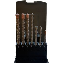 Estuche 7 brocas SDS-PLUS | MundoTaller