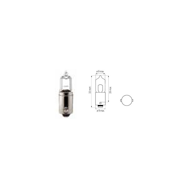 Lámpara Halógena H5W 12V | MundoTaller