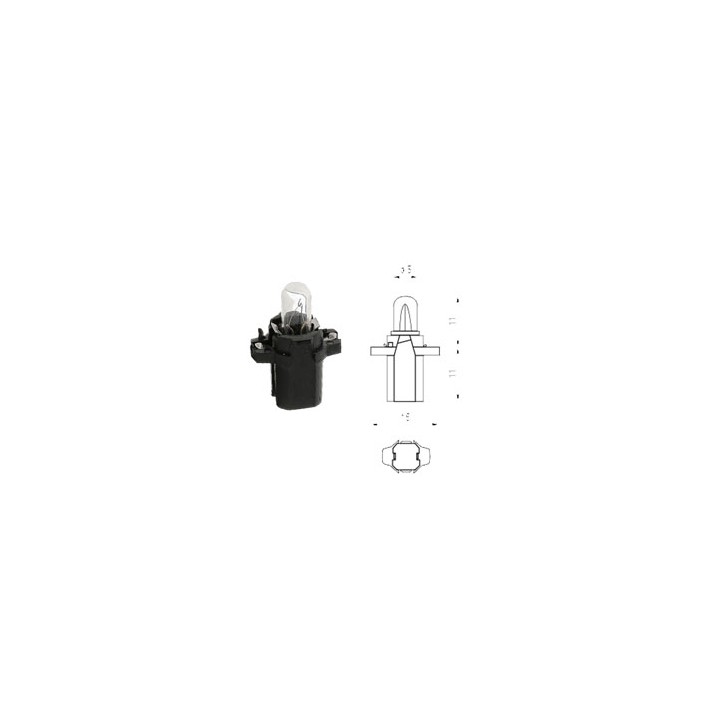 Lámpara B 8,3d Tablero | MundoTaller