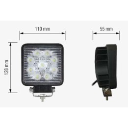Faro Led Cuadrado | MundoTaller
