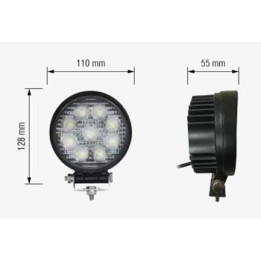 Faro Led Redondo 12/24V | MundoTaller