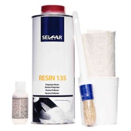 Kit Resina Fibra Seicar | MundoTaller