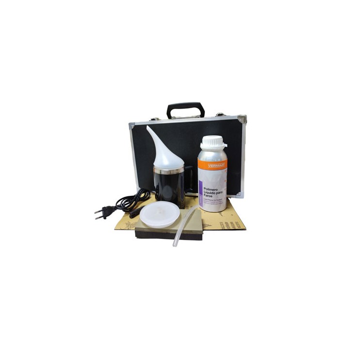 Kit Restaurador Faros Polímero Vermaat | MundoTaller