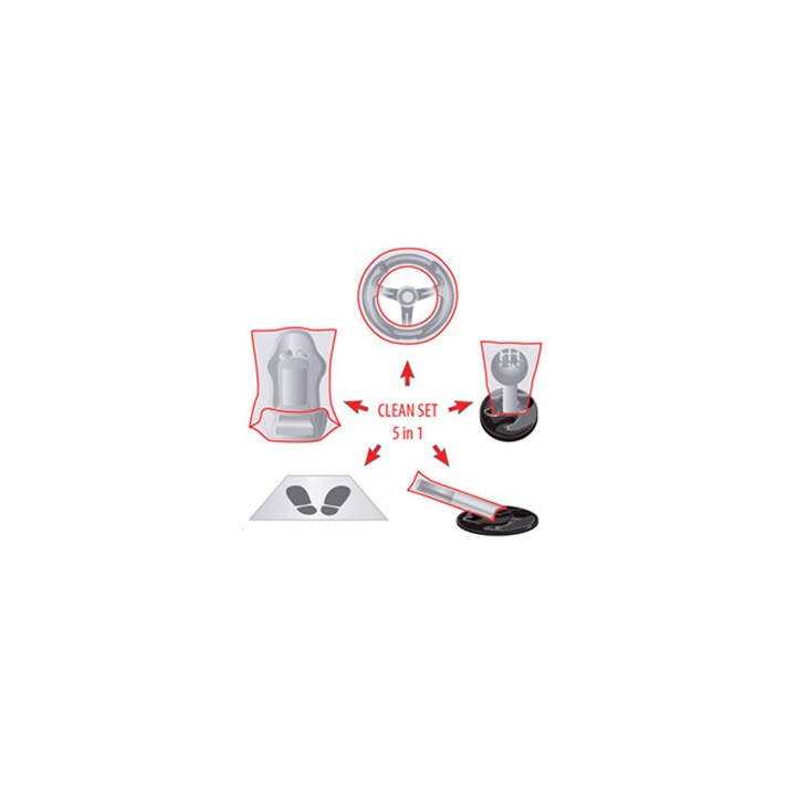 Kit Protección Automóvil 5 en 1 | MundoTaller