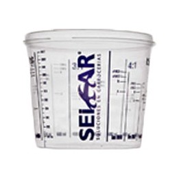 Vaso de Mezcla Calibrado | MundoTaller