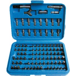 Juego 100 Puntas 1/4" Accesorios | MundoTaller