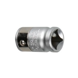 Adaptador para puntas, con conexión de 3/8" para carracas y acople par
