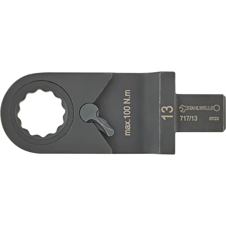 Útiles insertables de anillo con carraca