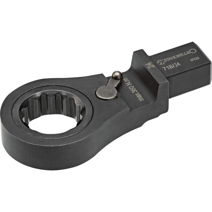 Útiles insertables de anillo con carraca