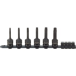 Juego de vasos de destornillador IMPACT TORX® en barra de llaves de