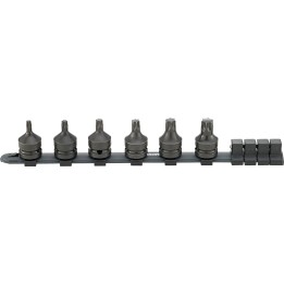 Juego de vasos de destornillador IMPACT TORX® en barra de llaves de