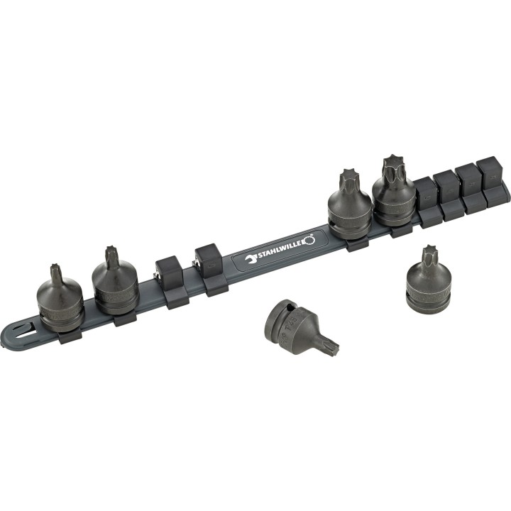Juego de vasos de destornillador IMPACT TORX® en barra de llaves de