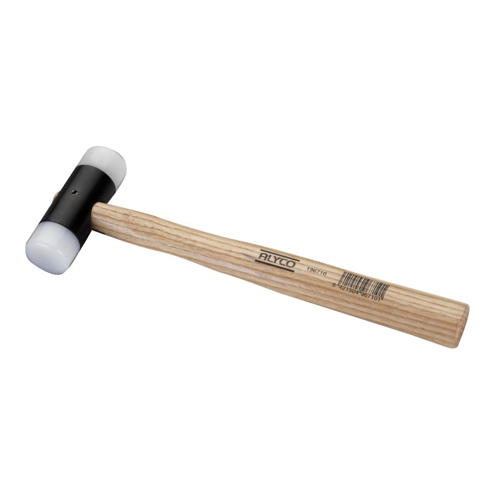 Martillo De Bocas De Nylon Con Mango Madera ALYCO