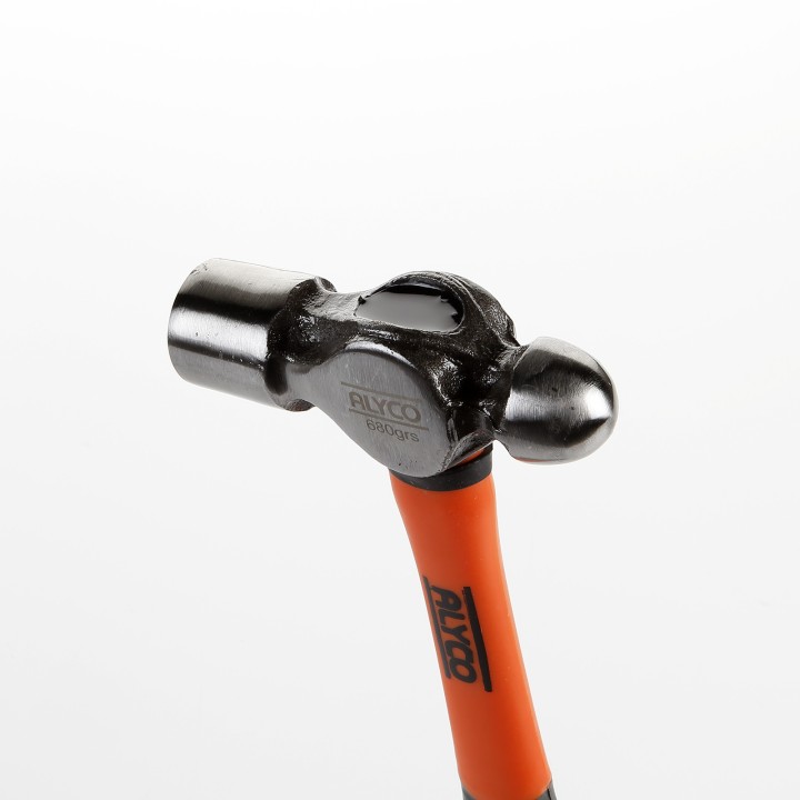 Martillo De Bola Mango De Fibra De Vidrio ALYCO ORANGE
