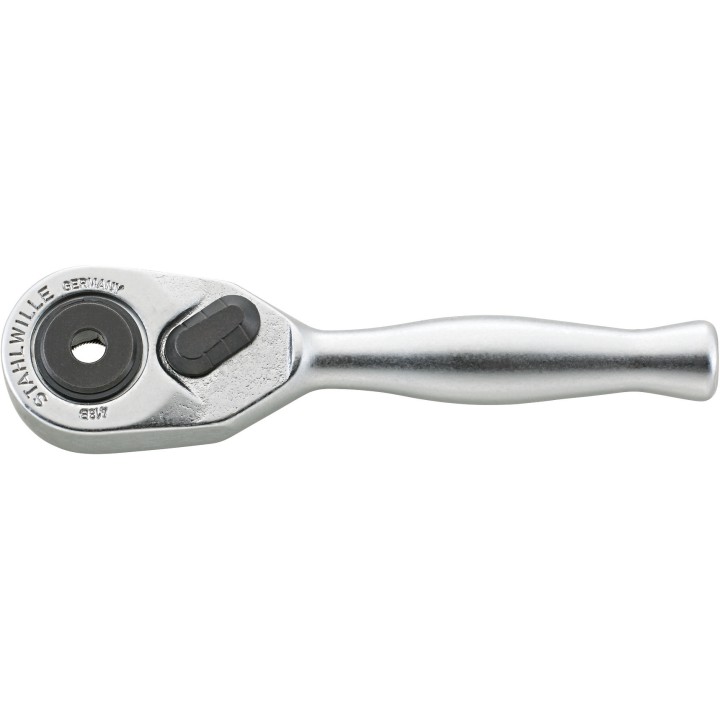 Mini carraca para puntas de dentado fino