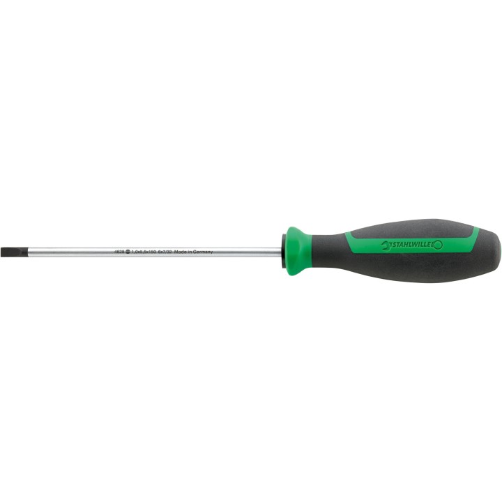 Destornilladores planos para electricistas DRALL+