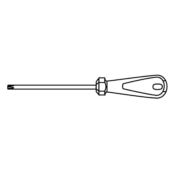 Destornilladores TORX® Tamper Resistant 3K DRALL®