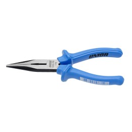Alicate punta semirredonda con corte y grip, recto - 508/4G