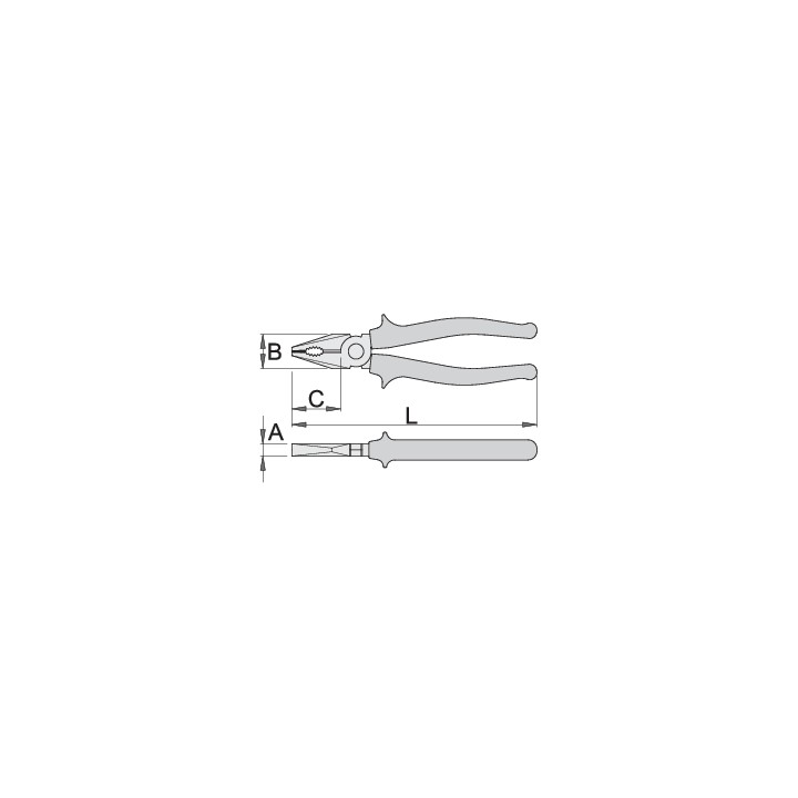 Alicate universal - 406/4G