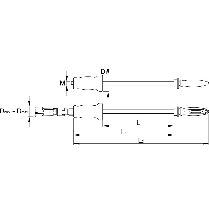 Extractor de rodamientos interiores - 689/5ABI