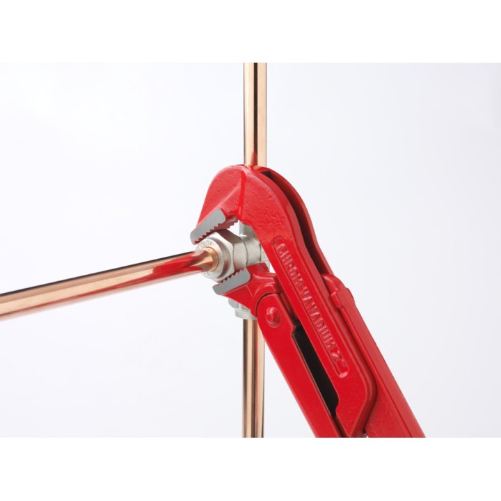 Llave para tubos, modelo sueco, 90° - 480/6