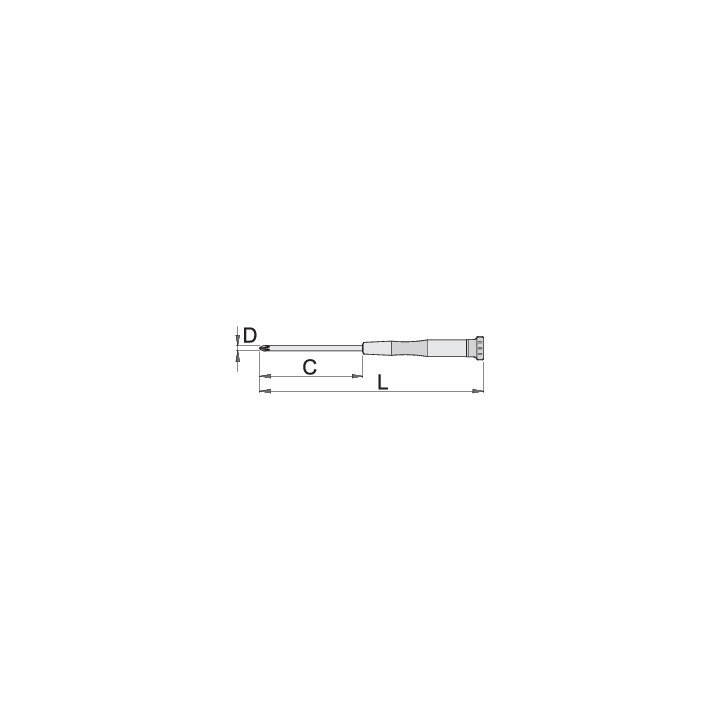 Destornillador Phillips para electricista - 615E