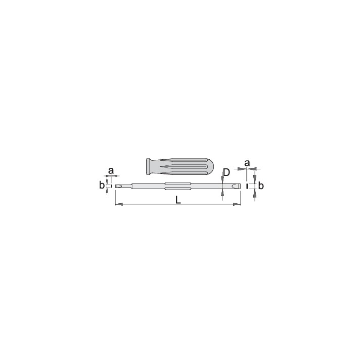 Destornillador reversible - 636