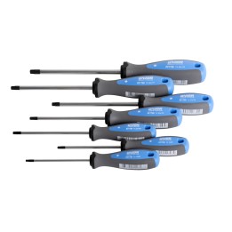 Juego de destornilladores TBI con perfil Torx, en caja de cartón