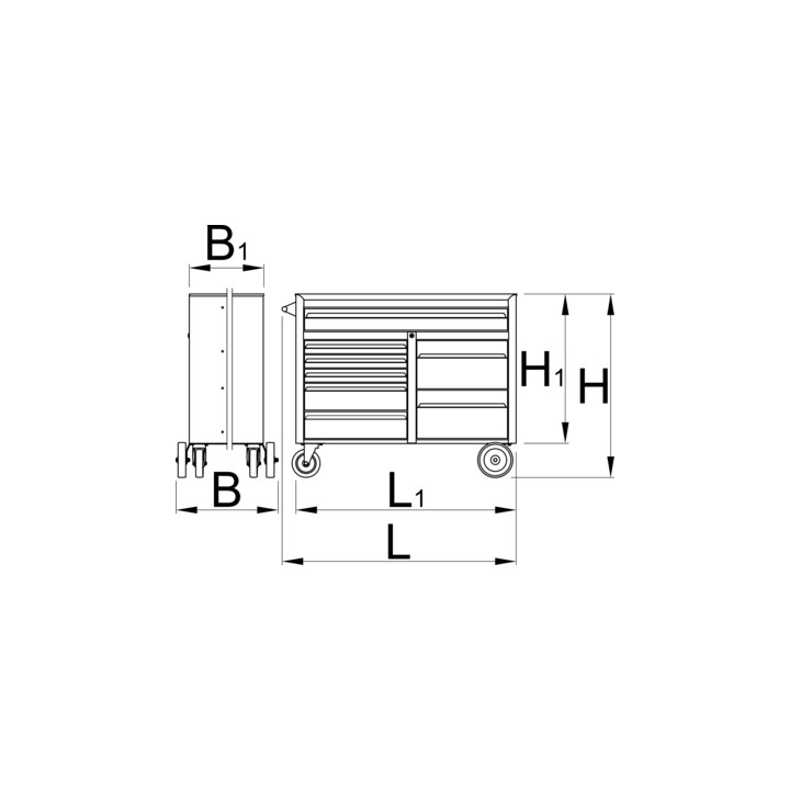 Carro de Herramientas JUMBO - 940JUMBO2