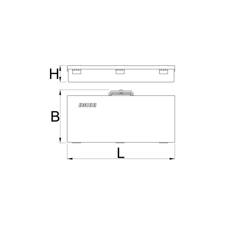 Caja de metal - 981K1