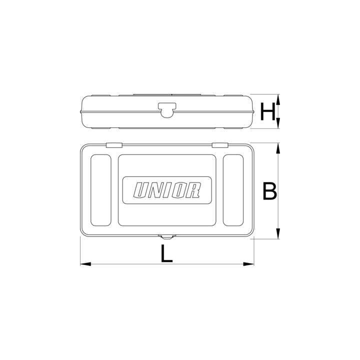Caja de metal - 981K1/4
