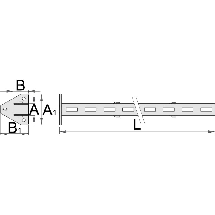Apoyo central del panel frontal - 990SM