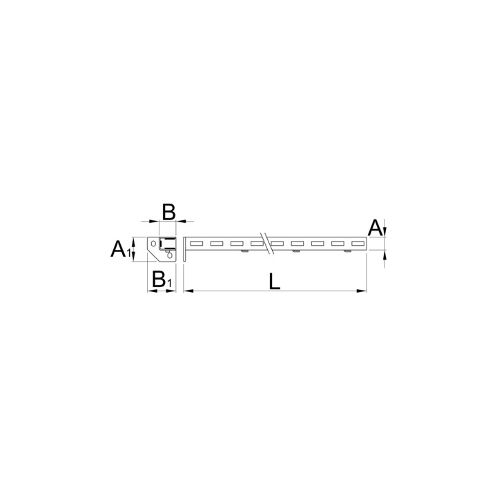 Apoyo izquierdo del panel frontal - 990SL