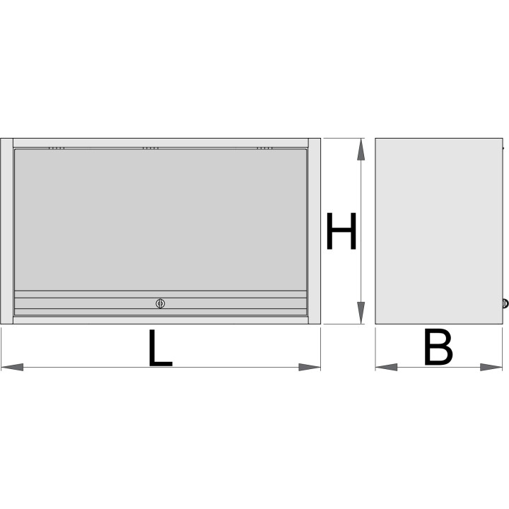 Armario colgante para bancos de trabajo modular - 990CAU