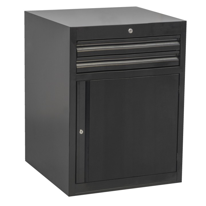 Armario modular ancho con 2 cajones y puerta-663 x 650 x 870